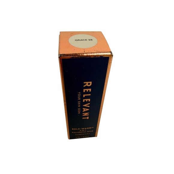 RELEVANT RELE WAND 3 IN 1 Foundation Stick GRACE 28 0.22 oz BRAND NEW - BT - Picture 2 of 4
